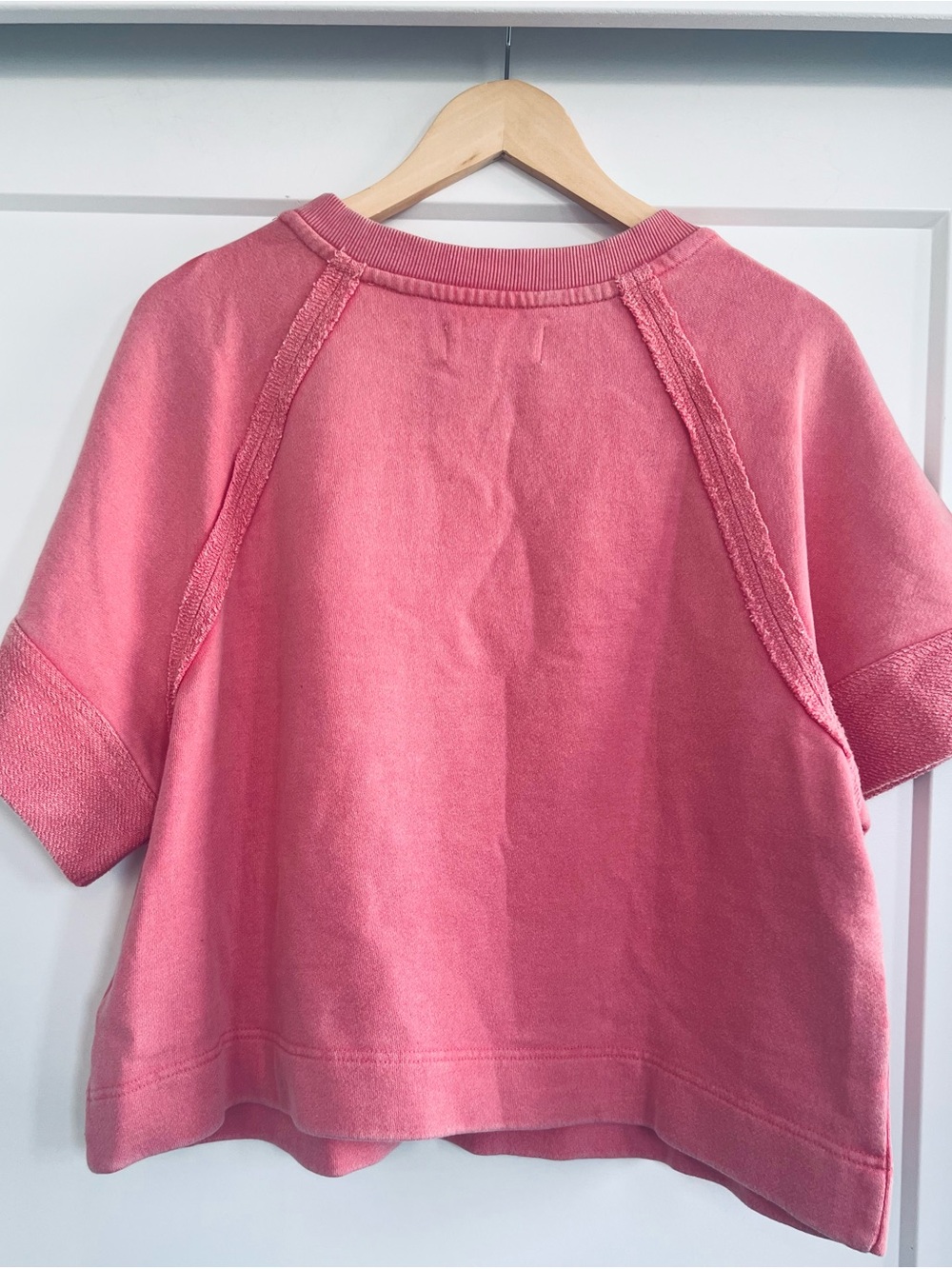 Free People Dahlia Butterfly Graphic Pullover Sweatshirt Vintage Rosetta Combo S - Picture 6 of 8